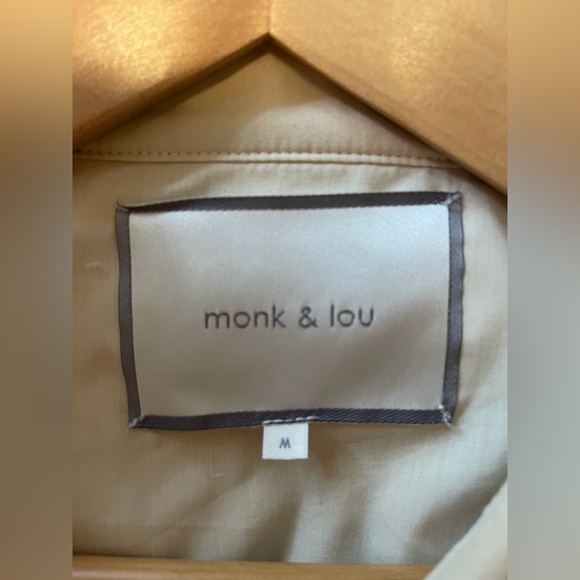 Monk & Lou soft brushed cropped jacket. Size M. Oversized - Picture 2 of 4